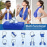 Sukeen Cooling Towels 6 Pack (40"x12"), Quick Dry Sport Camping Cooling Towels for Neck and Face, Cold Towel for Hot