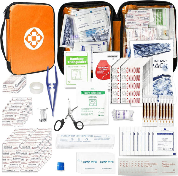 300Piece Portable First Aid Kit Refill Supplies for Car Mini Caming Emergency