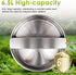 6.5L Automatic Dog Water Bowl Dispenser Large Breed Outdoor Pet Water Fountain Pet Waterer with Float Valve Heavy-Duty