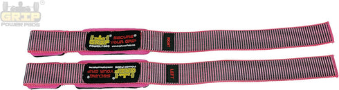 Heavy Duty Lifting Straps, Neoprene Padded, 1 Pair Wrist Wraps with Rubber Grip Support