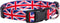 Native Pup Union Jack UK British Flag Dog Collar, Medium