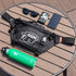 Rough Enough Tactical Fanny Pack for Men - Large Crossbody Waist Bag for Hunting, Camping, Hiking in Waxed Canvas