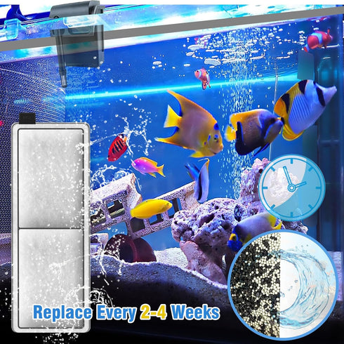 Replacement Aquarium Filters for Top Fin RF-L Large Retreat Filter Cartridges (6-Pack)