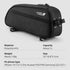 ROCKBROS Top Tube Bike Bag, Bicycle Front Frame Bag Cycling Accessories, Lightweight Portable Mounting System