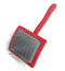 Professional Dog Slicker Brush - Large for Fluffing and Detangling