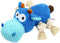 IOKHEIRA Indestructible Dog Plush Toy for Large Aggressive Chewers, Squeaky Stuffed Animals with Cotton Material and