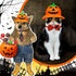 32 Pieces Halloween Dog Bow Ties & Adjustable Cat Bow Ties - Pumpkin Ghost Neckties for Halloween Fall Decoration