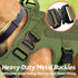 rabbitgoo Tactical Dog Harness for Large Dogs, Heavy Duty No-Pull Vest for Training, Green XL