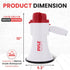 Pyle Megaphone Speaker Lightweight Bullhorn with Built-in Siren, Adjustable Volume Control, 800 Yard Range - PMP30