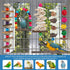 Bird Perch Bird Toys, 6 Pack Wooden Chew Toys, Cage Accessories for Parakeet, Conure, Cockatiel, Lovebird, Budgie