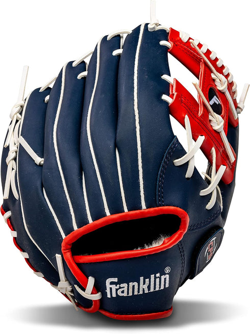 Franklin Sports Adult + Youth Baseball + Softball Gloves - Field Master Right + Left Hand Mitts
