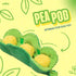 Pea Pod Interactive Dog Toy - Snuffle Nosework Stress Relief - Hide Treat Food Puzzle - Small Medium Dog - Durable Dog Gift Birthday