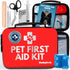 Dog First Aid Kit - Vet Approved Emergency Supplies - Pet First