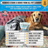 64 Pet Laundry Detergent Odor Remover - ACTIVE Enzyme Based Powder Detergent for Dogs Beds, Cat Pee, HE Washer Friendly