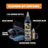 4 oz 0.5 oz Clenzoil Chain & Sprocket Cleaning Kit - Chain Cleaner Lubricant Protectant (CLP) - Wet Lube Application