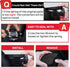 Pedals for Regular Shoes Compatible with Peloton Bike & Bike Plus, Extra Large Fit Replacement Pedals Adapter