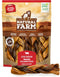 Natural Farm Braided Collagen Chews for Dogs (6 Inch, 10 Pack), Odor-Free, Rawhide Alternative