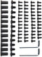 Proselect Replacement Hardware for Modular Kennel Cages - Durable Metal Hardware for Large Modular Kennel Cages, Large