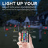 KINGTOP Rechargeable LED Golf Hole Light, Waterproof with Focused Illumination Lens, Remote-Controlled for Night Golf
