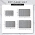 Bone Dry Striped Pet Cage Mat, XX-Large - 30 x 45 inches, Gray