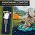POWERLIX Ultralight Sleeping Pad for Camping - Compact Lightweight Airpad with Inflating Bag, Carry Bag, Repair Kit