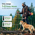Dog Anti-bark Collar with 10 Levels Beep, 2680FT 4 Modes Electric Dog Training Collar with Remote for Large Medium Dogs