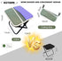 KCTXIPE Portable Stool with Shoulder Strap-Pocket Chair for Mountaineering,Picnic,Hiking and Fishing,Handbag Style