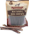 Bully Bunches All Natural 6 Inch Beef Jerky Sticks, Safe and Healthy Dog Treats for Light Chewers, 25 Pk