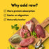 RawMix50 Freeze-Dried Raw Grass-Fed Lamb Recipe Dog Food, Protein Rich, Non-GMO, 12 oz