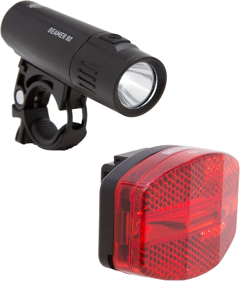Planet Bike Beamer 80 Grateful Red Bike Light Set, Pack of 1