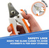 858448 WAHL Pet Nail Clipper for Cutting Dog, Cat, & Animal Claws with Razor Sharp Stainless Steel Blades & Protective