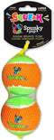 Squeaky Tennis Balls, 2-Pack, Large