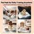 23" 23", 6-Layer 100 Count MoMoCo Pink Puppy Pads x Super Absorbent Dog Pee Pads, Leak-Proof Training Pads for Hardwood