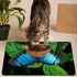 HEAKIERG 19.6"x24", Pet Bowl Mats for Food Cat Play Mat Pet Feeding Rug with Waterproof & Non-Slip Rubber Bottom