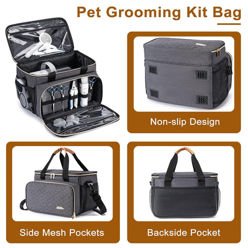 Dog Grooming Vacuum Bag, Perfect for Dog Hair Vacuum & Grooming Tool Kit Accessories