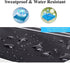 Waterproof Fanny Pack for Women, Adjustable Running Belt Waist Pack Slim Expandable Pocket Belt, Black