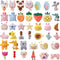 Leitee 40 Pcs Cat Toys Bulk Interactive Chew Toys for Indoor Cats,