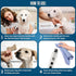 Dog Nail Grinder - Ultra Quiet Rechargeable Trimmer with 2 LED Lights, 2-Speed for Small, Medium and Large Dogs