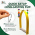 Sweet Feet and Beak Small Whirly Bird - Perfect Cage Toy Stimulates Visual and Physical Activity - Safe, Non-Toxic