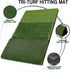 Golf Chipping Net with Tri-Turf Hitting Mat, Indoor/Outdoor Practice for Accuracy and Target Training
