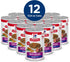 7+ 12.8 oz. 12-Pack Hill's Science Diet Adult Wet Dog Food, Beef & Vegetables, Cans