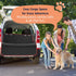 Hammock Hammock Petloox Dog Car Seat Cover for Back Seat, Waterproof for Car, SUV & Truck, Non-Slip Backseat Cover