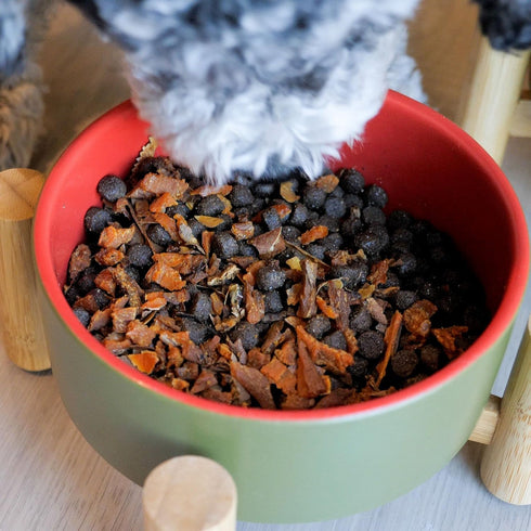 BRUTUS & BARNABY Dog Food Toppers - All Natural Vegan Sweet Potato Kibble Topper for Picky Eaters, Nutrient Packed