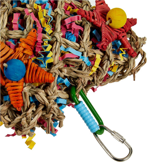 Super Bird Creations SC208 Foraging Toy - Fun & Entertaining Animal Toy for Small Animals - Pickin’ Pocket Design - 5”