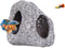 Aquarium Decorations - Cave Fish Tank Accessories Rock Decor for Shrimp Cichlid Hiding Breeding Small Fish Bowl