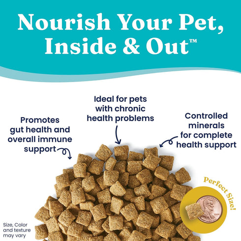 Solid Gold Dry Dog Food for Adult & Senior Dogs - Holistique Blendz Potato Free High Fiber with Oatmeal, Pearled