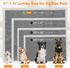 55"31", 40 Count, 6-Layer Charcoal Puppy Pads Ultra-Large Carbon Pee Pads for Dogs Odor-Control Dog Pee Pads, Dog