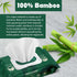 Dog Wipes for Cleaning and Deodorizing, 2 Pack of 110 Bamboo Pet Wipes, Hypoallergenic