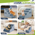 Dog Stairs for High Beds, 3-Step Steps 15.8" H for Small Dogs Cats to 16-20 inches Tall Couch/Chair/Beds