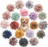 20 Pcs Dog Collar Flowers, Multi-Color Pet Flower Bow Ties and Grooming Accessories for Dog Collars